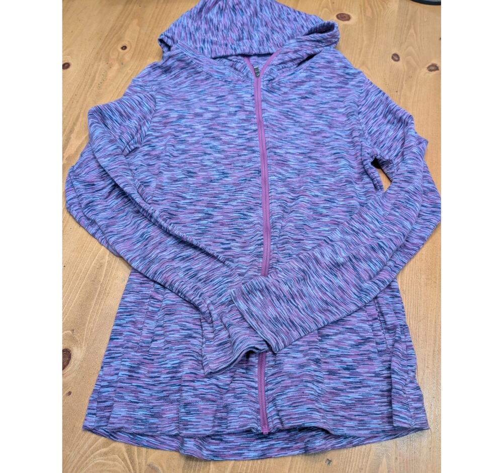 Columbia Sportswear Zip Up Hoodie, Women's Medium, Light Weight, Purple, EGU
